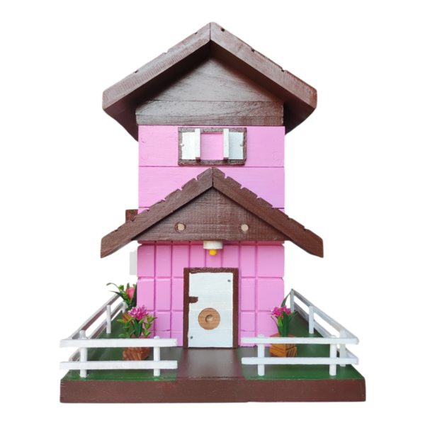 Casinha de jataí Modelo PJ 3.0 Premium Rosa